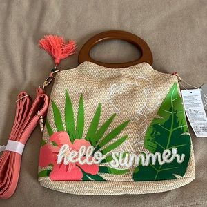 Mickey Mouse straw bag